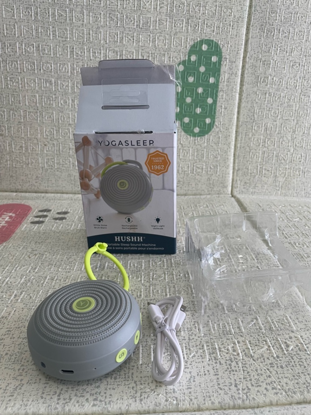 Yogasleep Hushh Portable White Noise Sound Machine